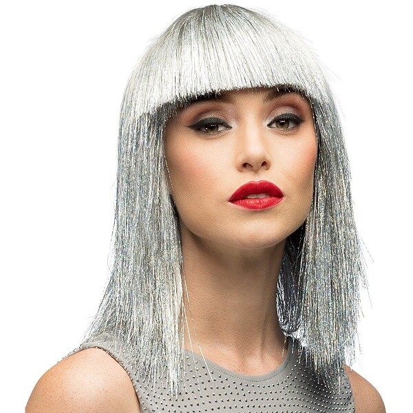 Paruka stříbrná třásňová