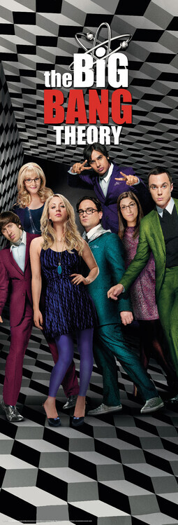 Europosters Plakát, Obraz - The Big Bang Theory - Party, 53 × 158 cm