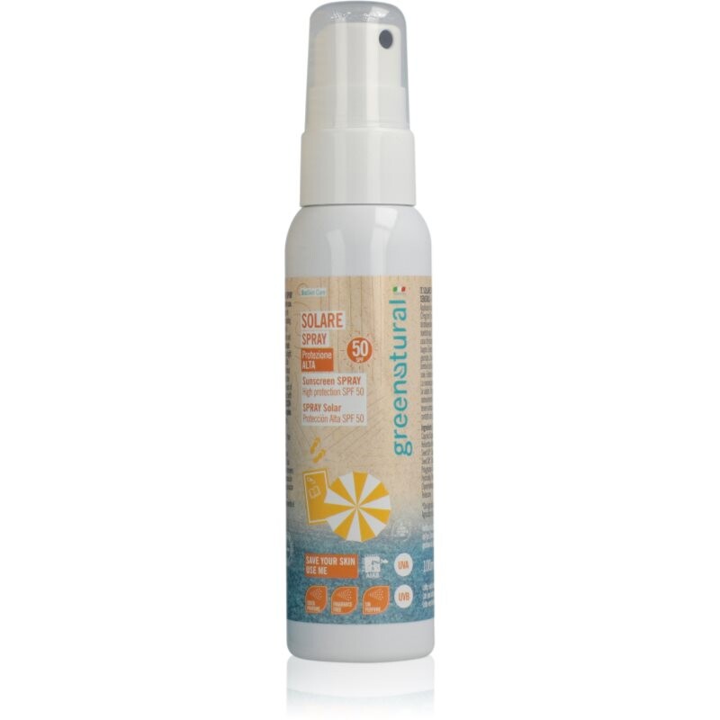 Greenatural Sunscreen Spray SPF 50 opalovací mléko ve spreji SPF 50 100 ml