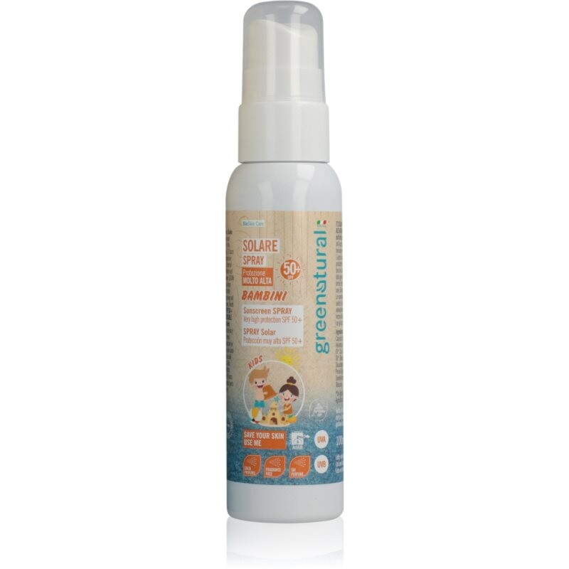 Greenatural Sunscreen Spray Kids SPF 50+ opalovací mléko ve spreji pro děti SPF 50+ 100 ml