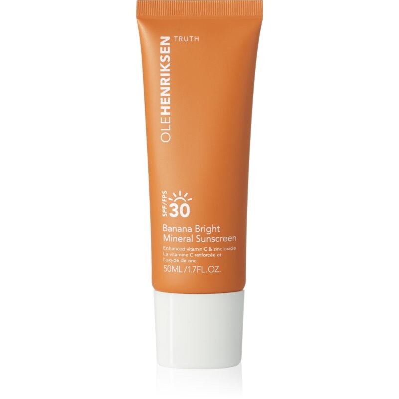 OLEHENRIKSEN Truth Banana Bright Mineral Sunscreen SPF 30 opalovací krém na obličej s vitaminem C SPF 30 50 ml