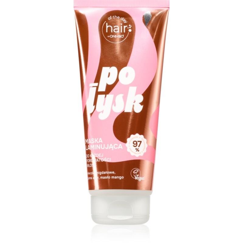 OnlyBio Hair Of The Day Shine Hair Lamination Mask maska na vlasy pro lesk a hebkost vlasů 200 ml