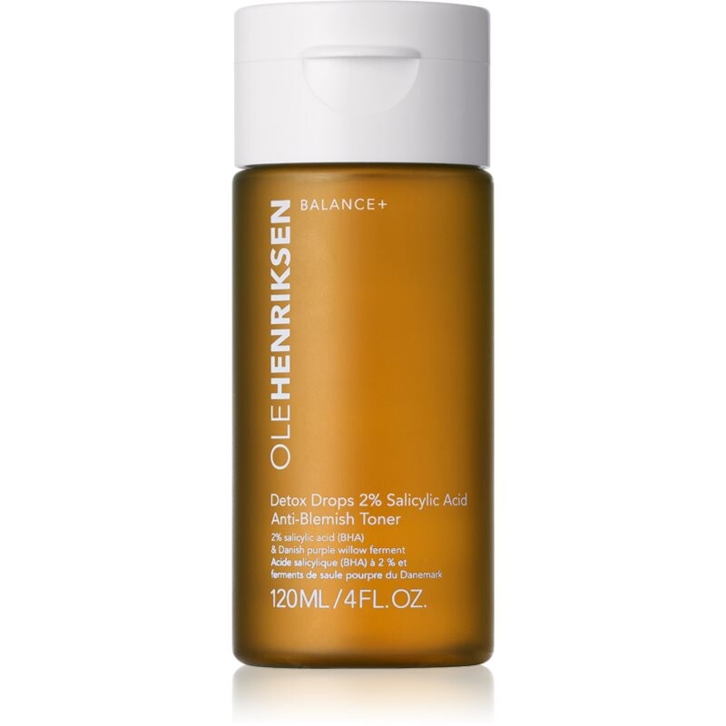 OLEHENRIKSEN Balance+ Detox Drops 2% Salicylic Acid Toner pleťové tonikum s kyselinou salicylovou 120 ml