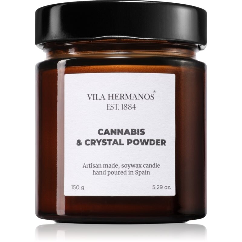 Vila Hermanos Apothecary Cannabis & Crystal Powder vonná svíčka 150 g