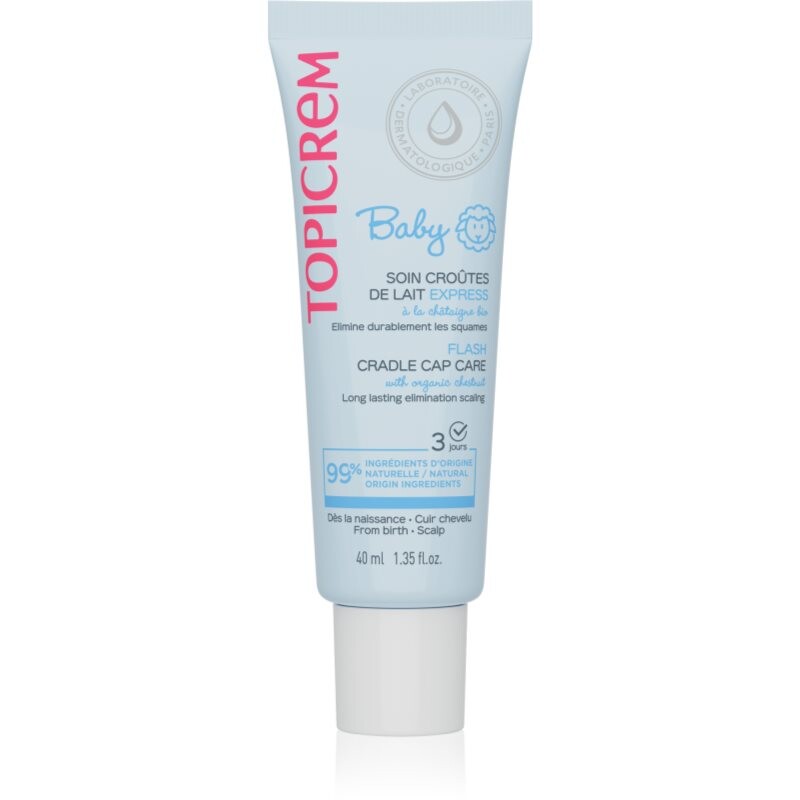 Topicrem BABY Cradle Cap Care gel na mléčné krusty pro děti od narození 40 ml