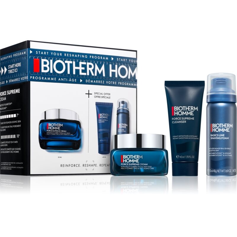 Biotherm Homme Force Supreme Cream dárková sada pro muže