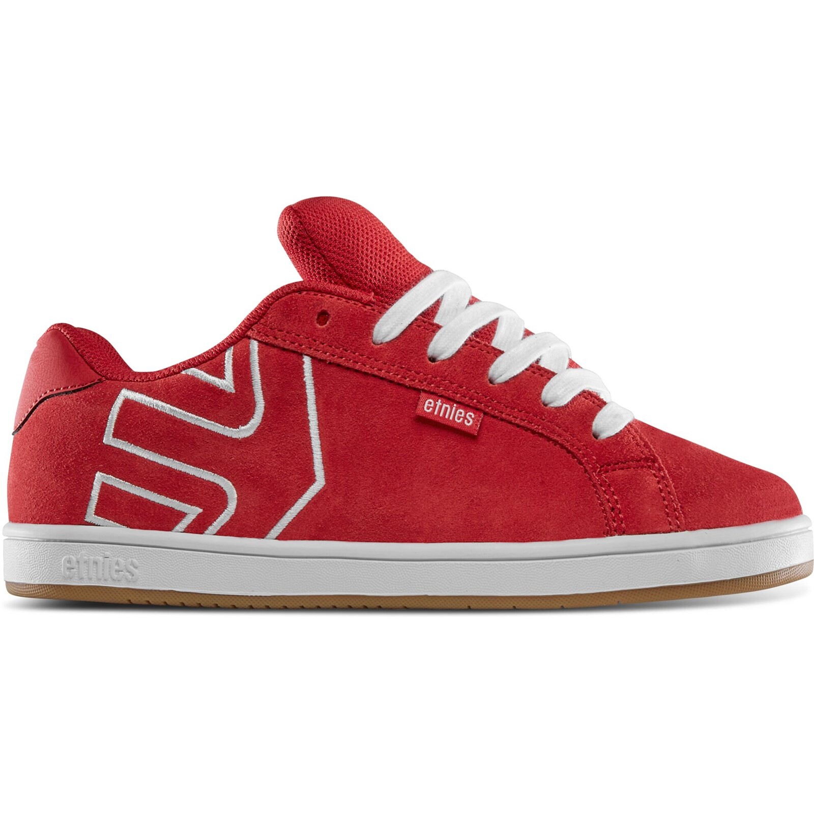 boty ETNIES - Fader Red/White/Gum (619) velikost: 42.5