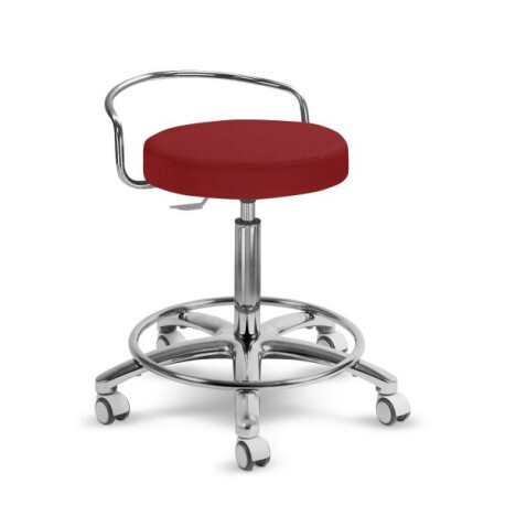 MAYER MEDI 1204 G otočná vysoká stolička s madlem standardní ovladač pístu