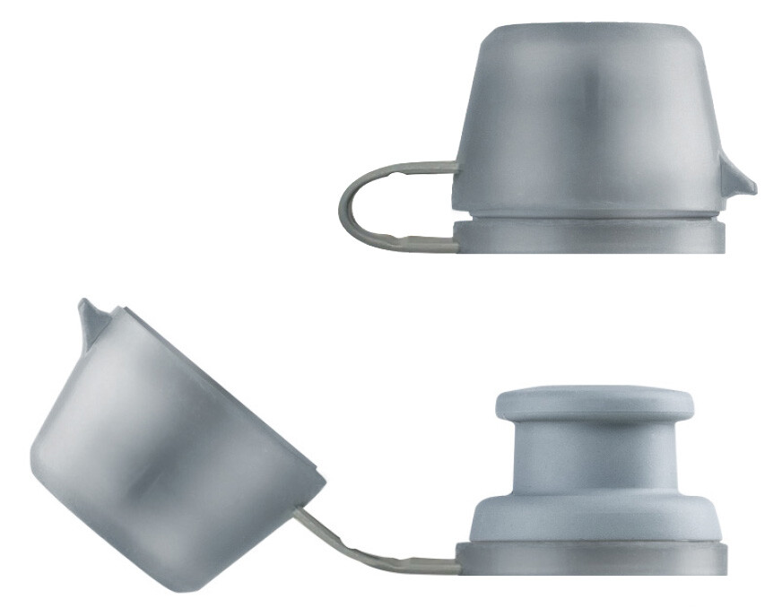 láhev - horní krytka RACEONE HYMA - kouřová