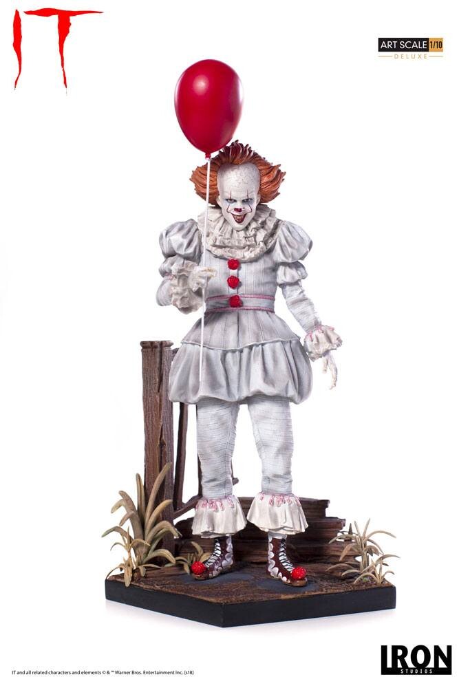 Iron Studios | Stephen Kings It (2017) - Art Scale Statue 1/10 Pennywise Deluxe 25 cm