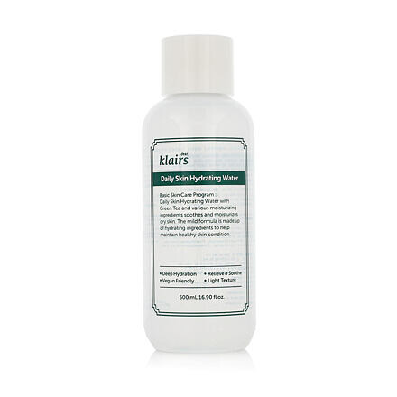 Dear, Klairs Daily Skin Hydrating Water hydratační péče 500 ml unisex