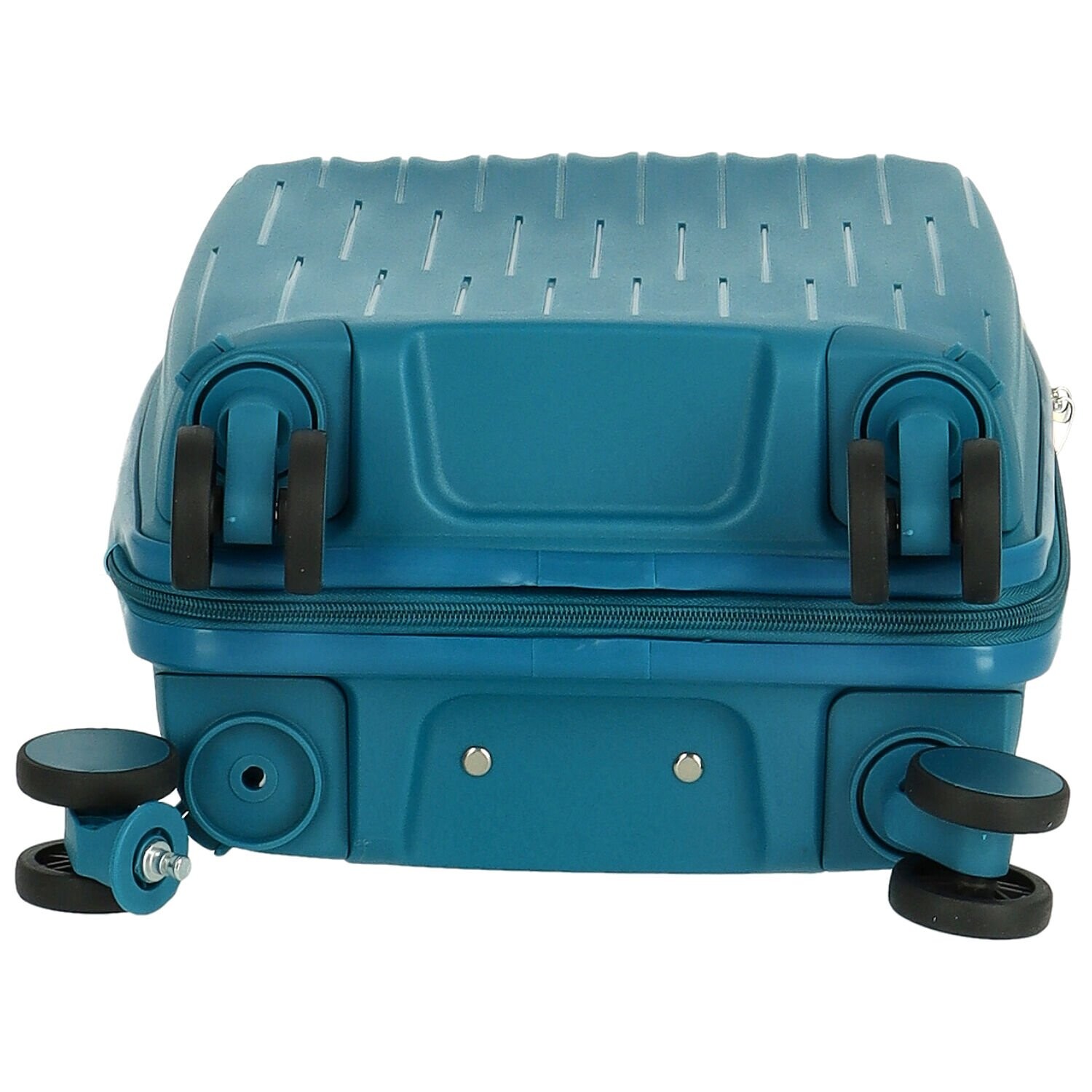 Cestovní plastový kufr Galaxy velikost XS, modrý