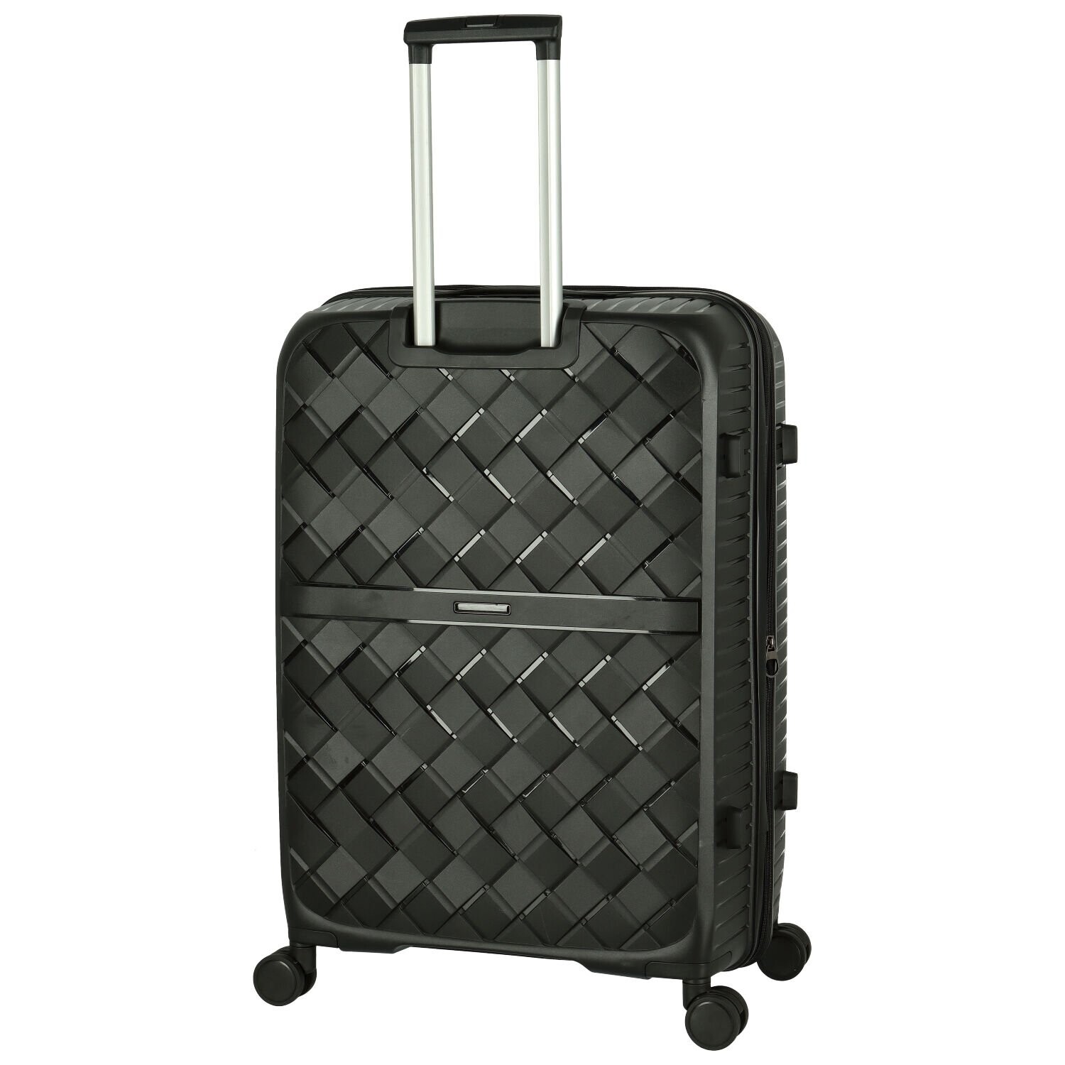 Cestovní plastový kufr Ormi Galileo velikost L, černý