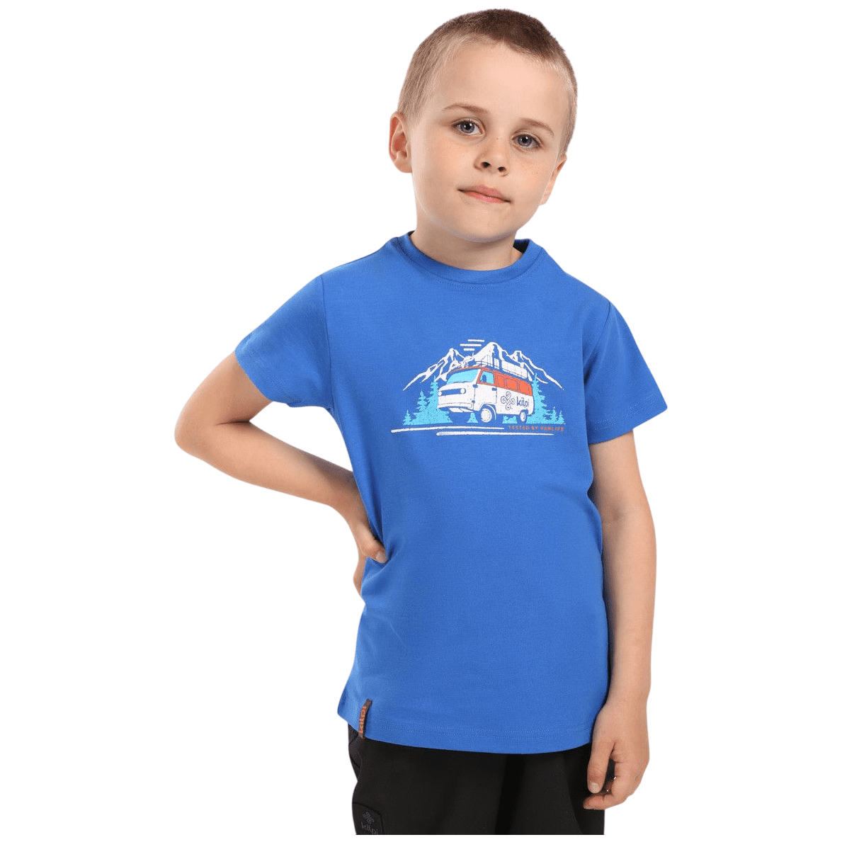 Dětské triko Kilpi Salo-Jb Dětská velikost: 122 / Barva: modrá