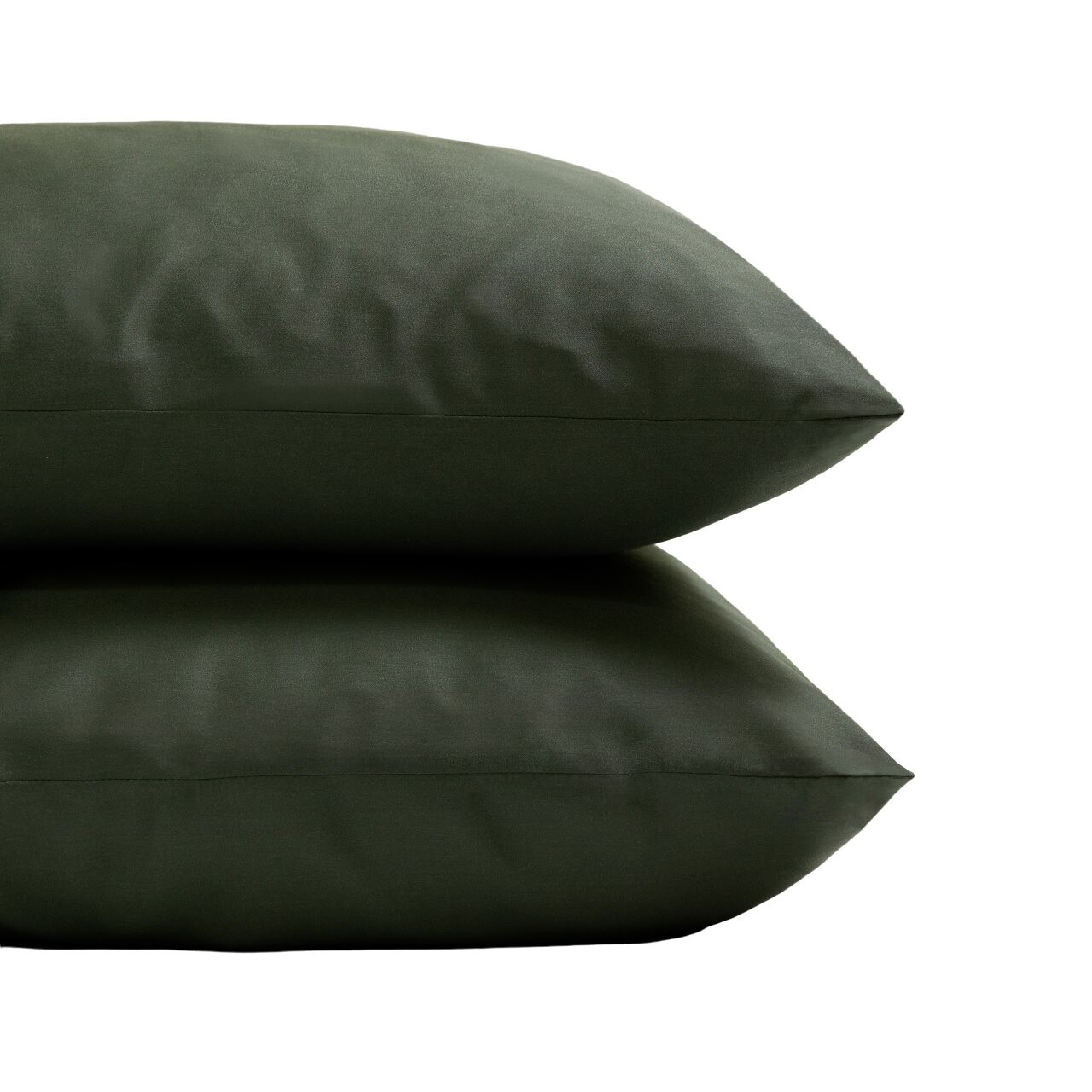 Povlak na polštář GRACE 50 x 70 cm, sada 2 ks, lesní zelená, tencel, Clarysse