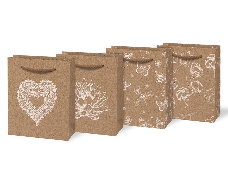 MFP 5252866 Taška dárková S LUX KRAFT mix č.3 110x135x65