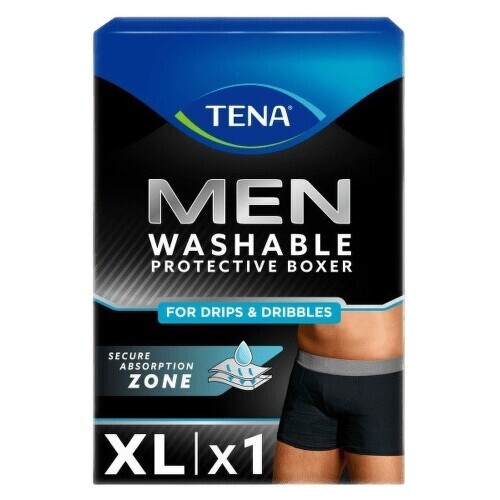 TENA Men Washable Protective Boxer XL černé inkontinenční boxerky 1ks