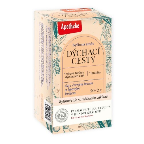 Apotheke FAF UK Dýchací cesty čaj 20x2g