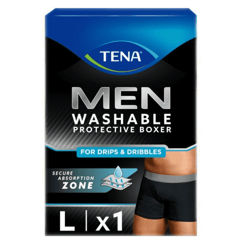 TENA Men Washable Protective Boxer L černé inkontinenční boxerky 1ks