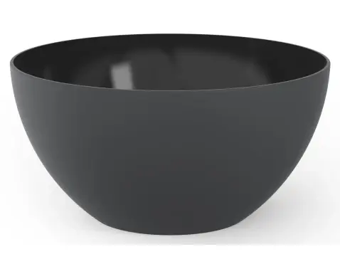 Mísa Caruba Eco 3 l, černá