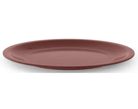 Talíř Caruba Eco 26 cm, cihlový