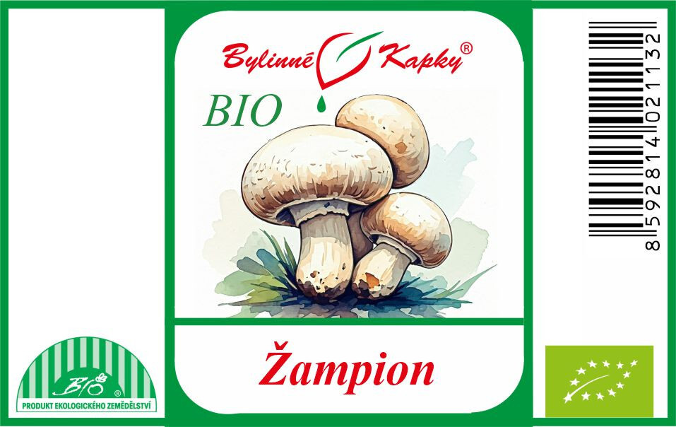 Žampion BIO - bylinné kapky (tinktura) 50 ml
