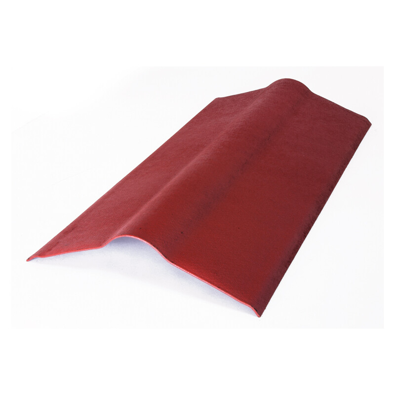 Hřebenáč asfaltový Onduline A100 červený 420×1 000 mm