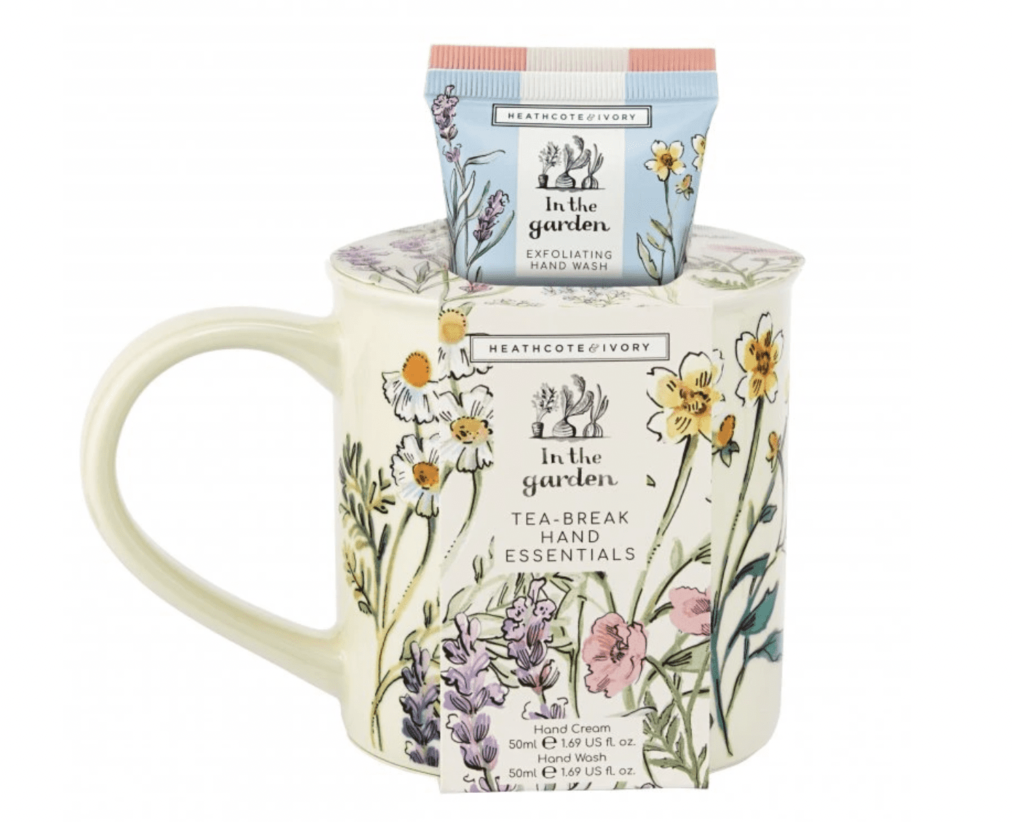 Dárková sada kosmetiky na ruce v hrnku