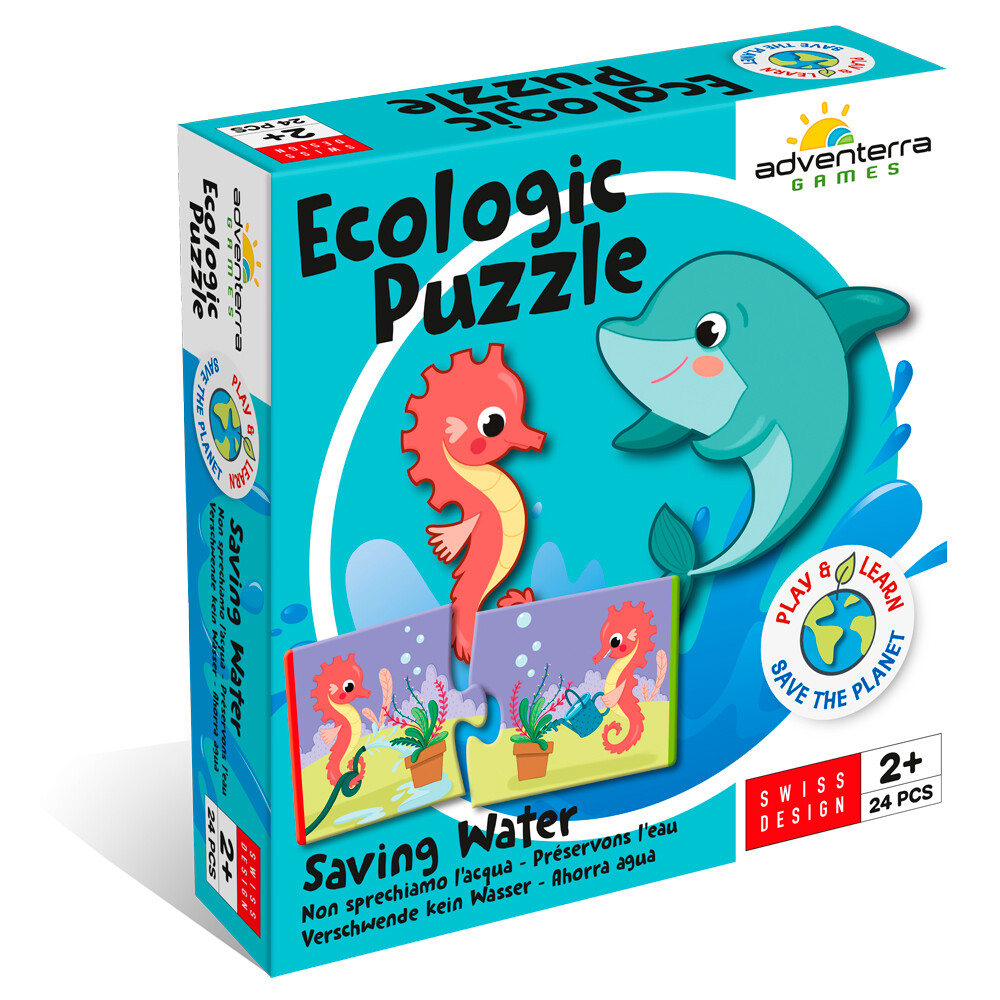 Ekologické puzzle - Šetři vodou