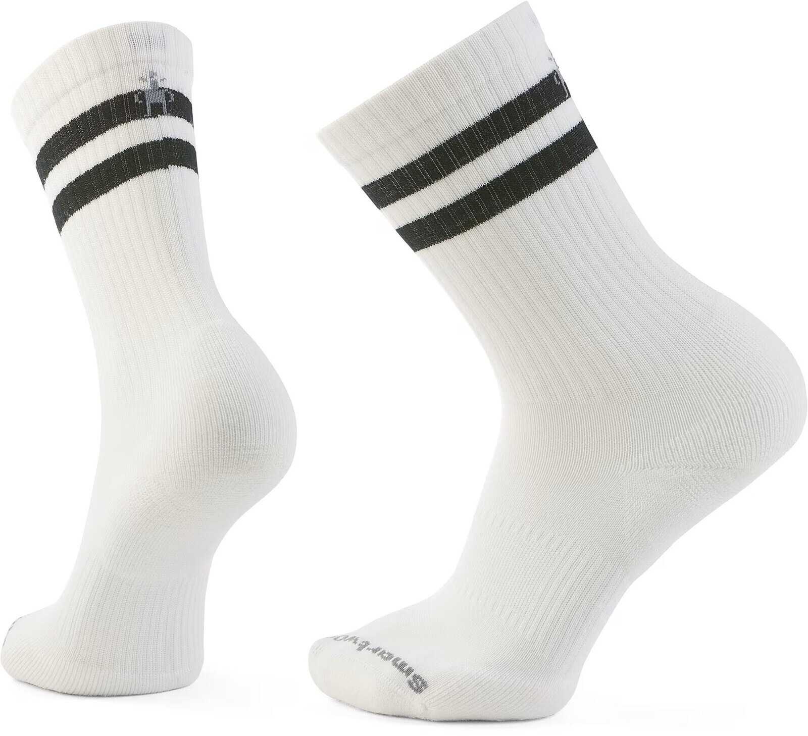 Smartwool EVERYDAY ATHLETIC STRIPED CREW SOCKS white Velikost: L