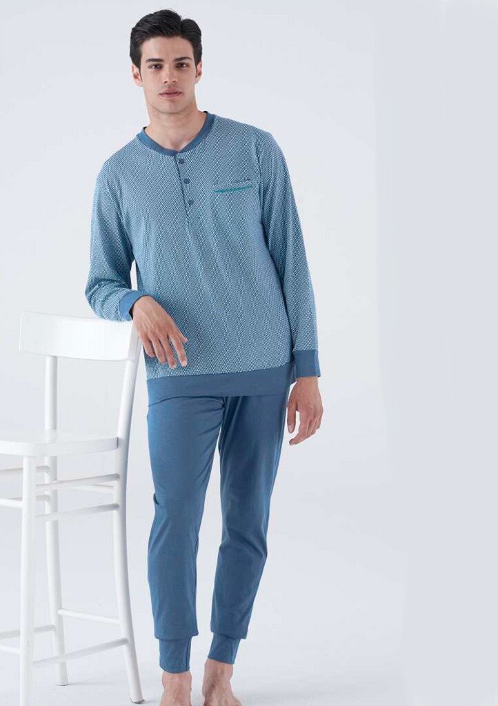 Pánské pyžamo Karelpiu KC8203