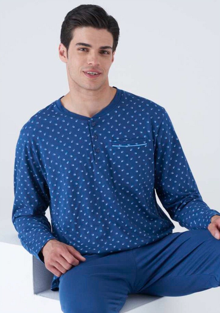 Pánské pyžamo Karelpiu KC8219