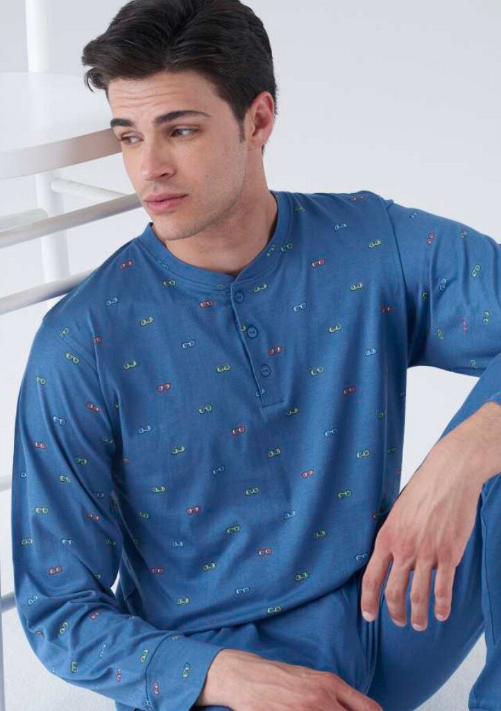 Pánské pyžamo KarelPiu KC8235