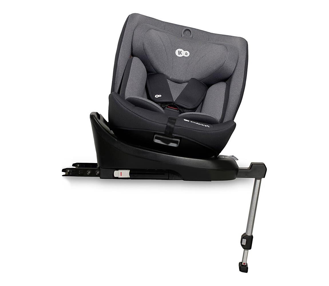 Kinderkraft KINDERKRAFT - Autosedačka I-360 i-Size (40-150 cm) šedá