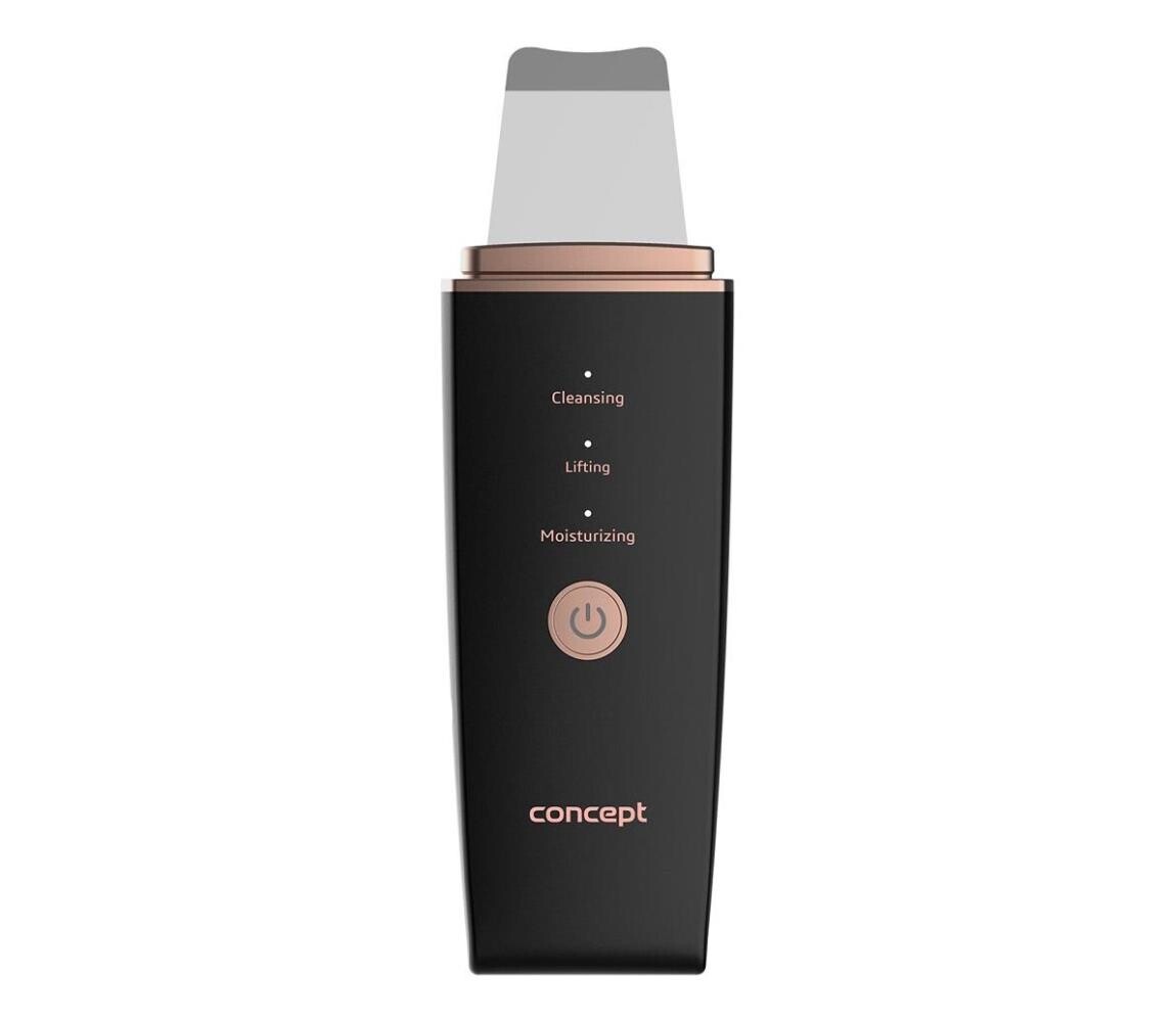 Concept Concept PO2060 - Kosmetická ultrazvuková špachtle PERFECT SKIN 3,5W/5V USB černá