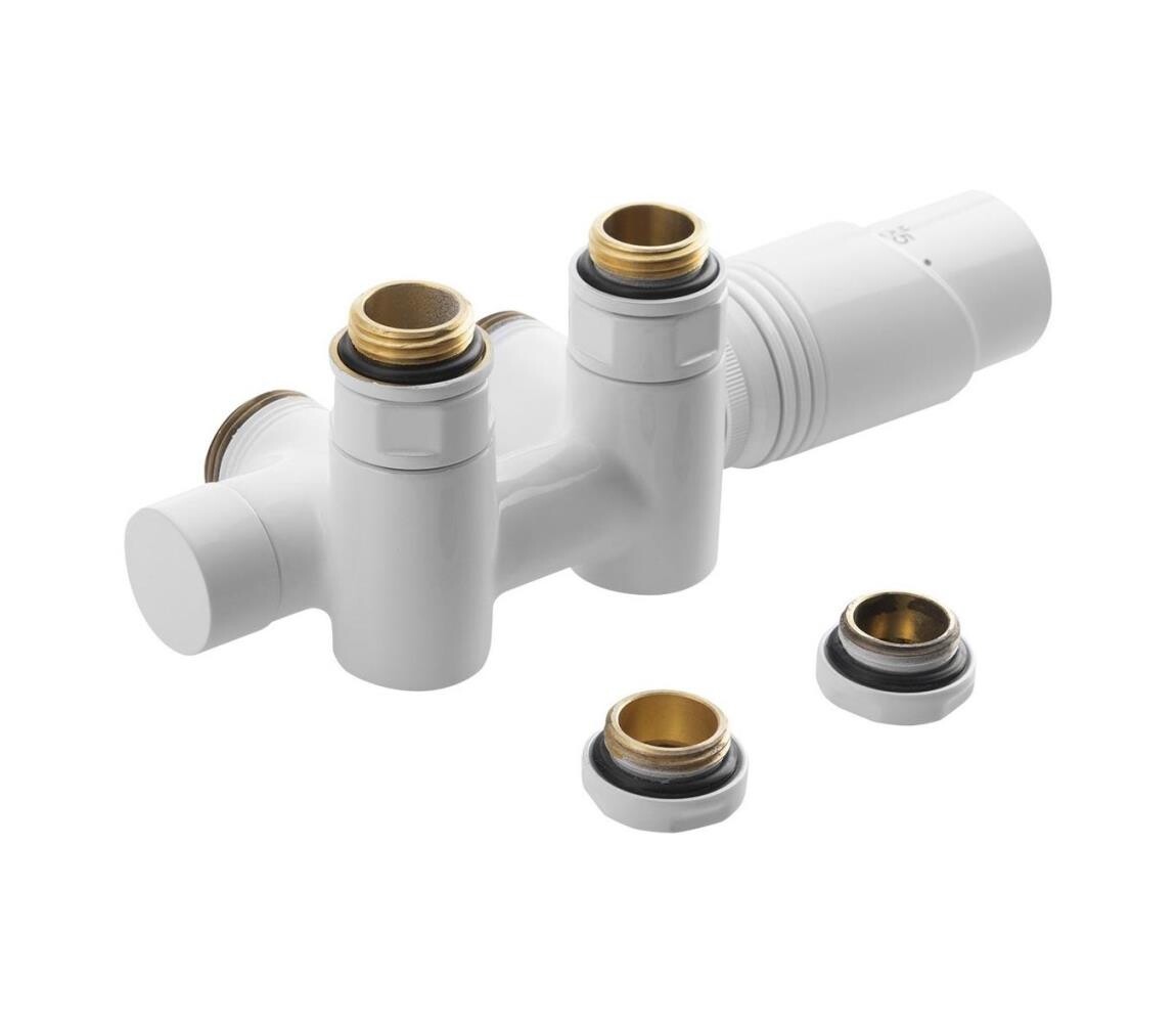 Bruckner Bruckner - Připojovací termostatická sada pro střed. připojení WICHER bílá