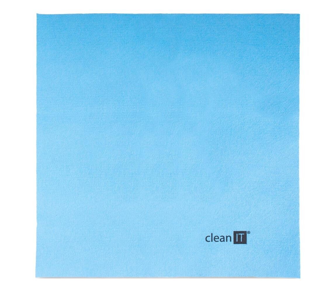 CLEAN IT CLEAN IT CL-710 - Čisticí utěrka z mikrovlákna 19x19 cm modrá