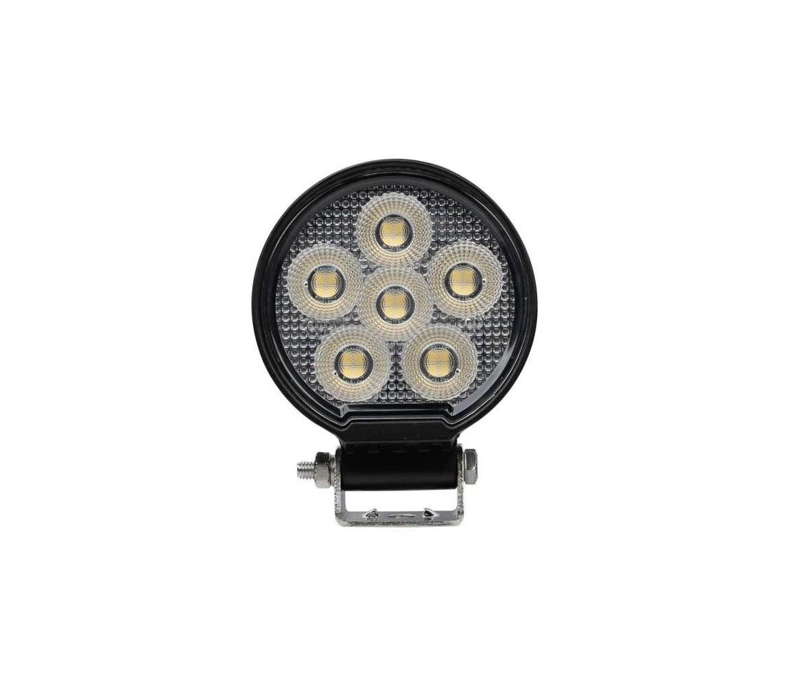 LED Bodové svítidlo pro automobil BLACK LED/24W/10-30V IP69 5700K kulatý