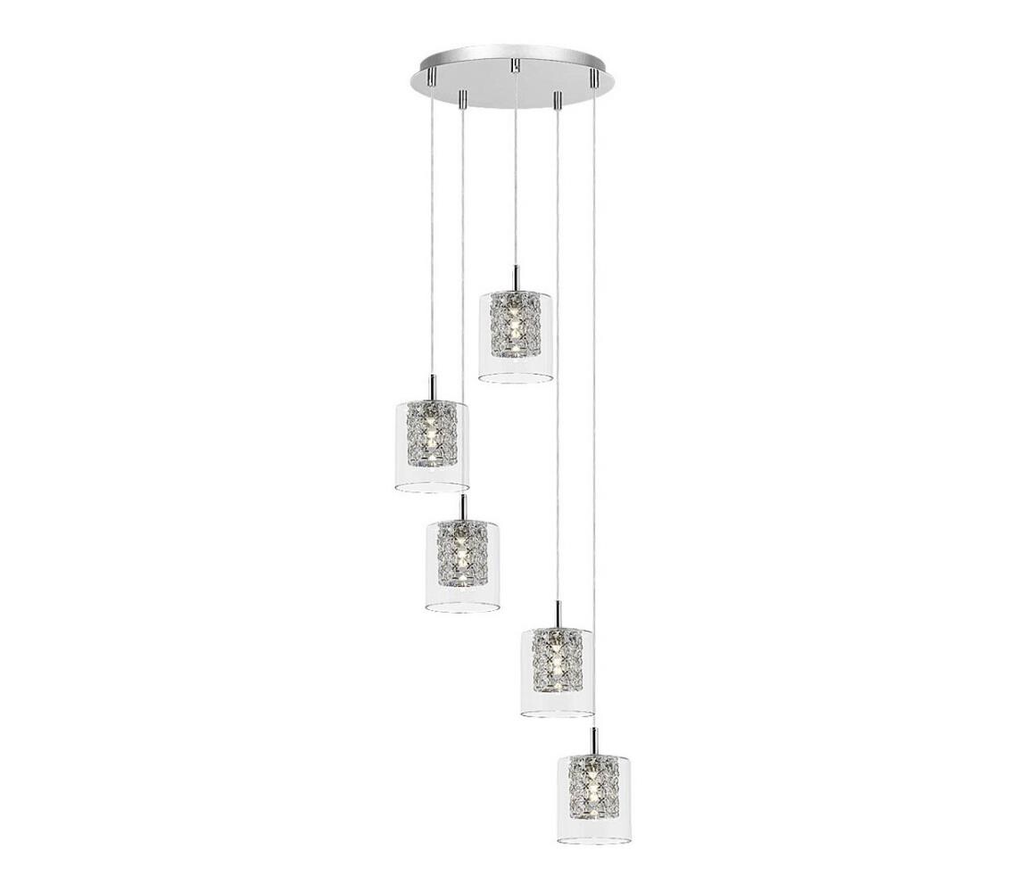 Rabalux Rabalux 3117 - Křišťálový lustr na lanku DUCHESS 5xG9/40W/230V