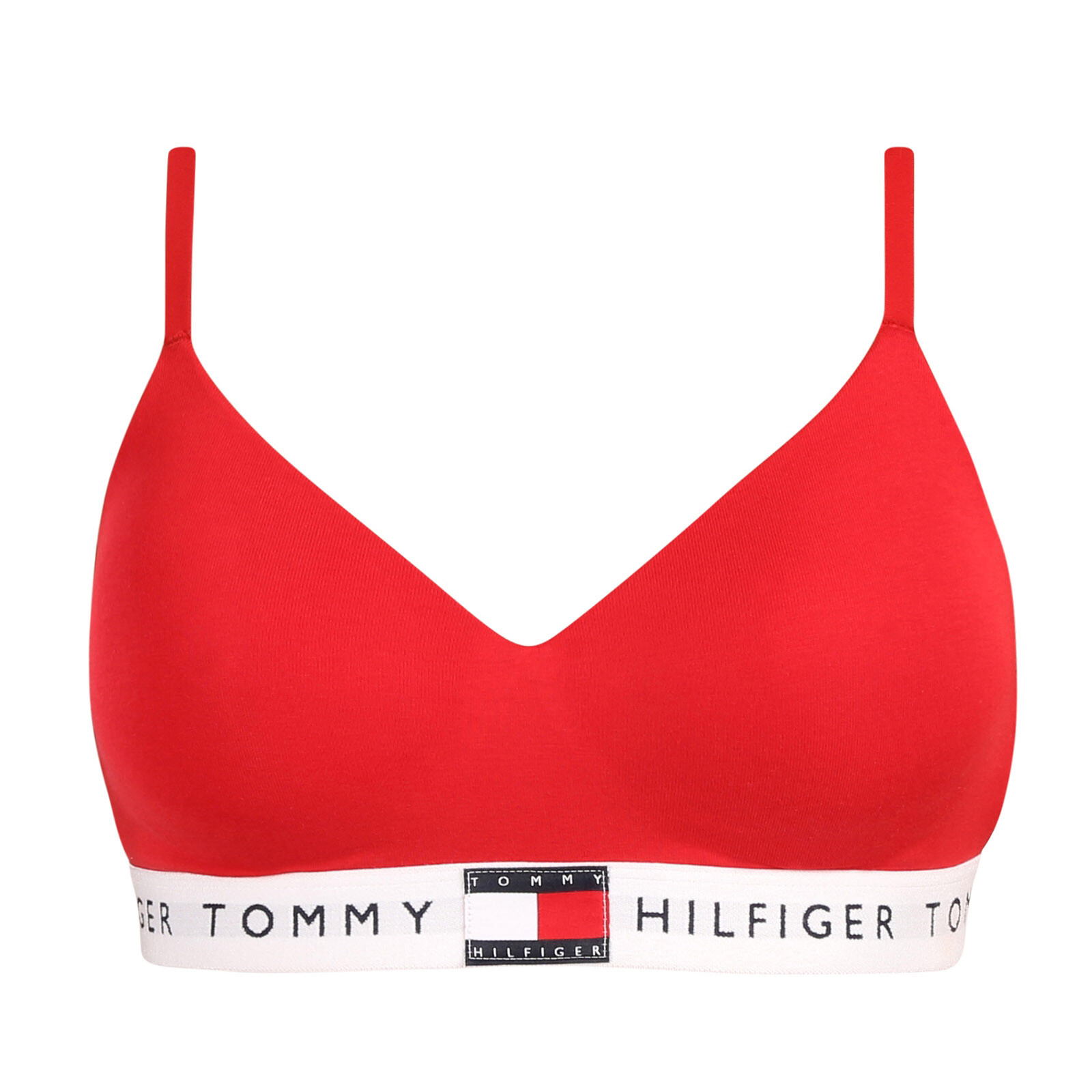 Dámská podprsenka Tommy Hilfiger červená (UW0UW05715 XLG) XL