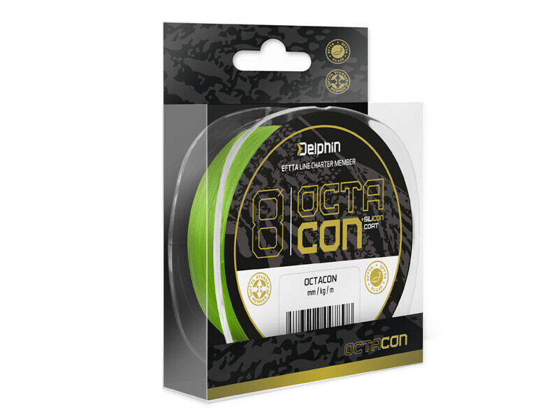 Delphin OctaCON / fluo zelená-0,12mm 7,5kg 135m
