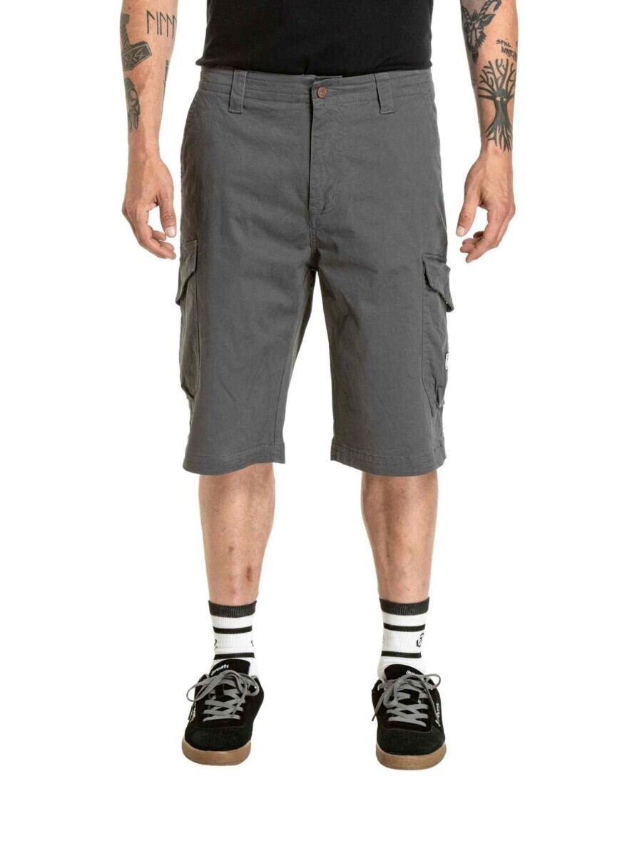 Pánské kraťasy meatfly icon 2.0 tmavě šedá 32