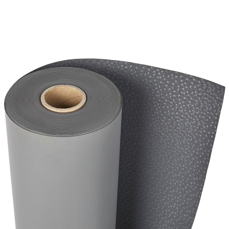 Fólie ochranná a pochozí z PVC-P DEKPLAN X76 Walkway antracit tl. 1,5 mm šířka 0,8 m (12 m2/role)