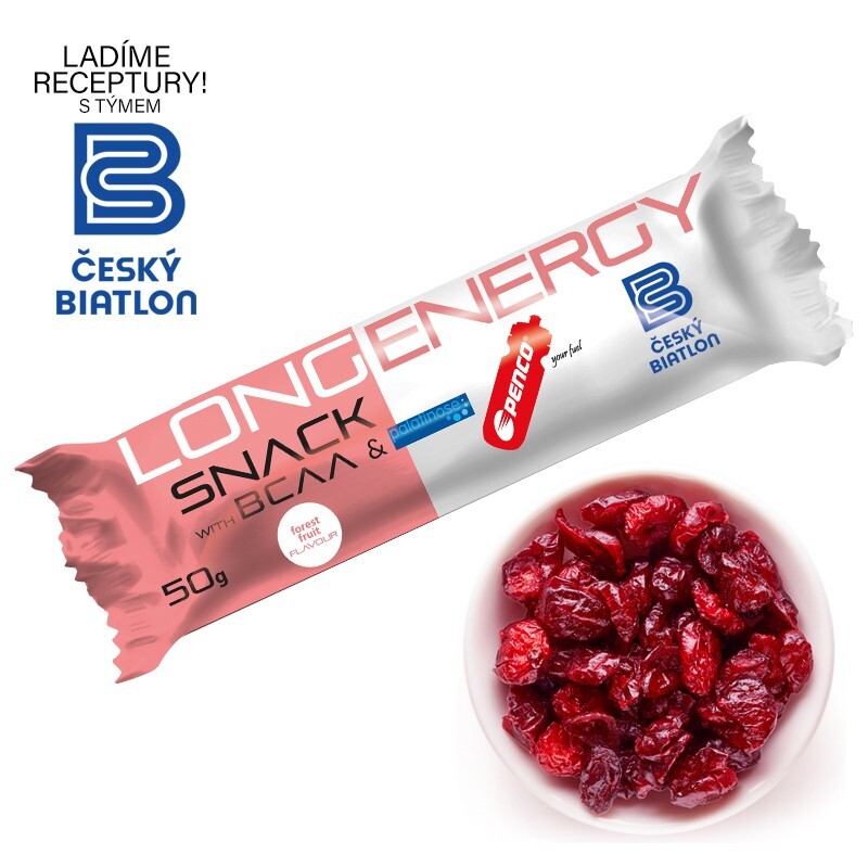 PENCO Energetická tyčinka  LONG ENERGY SNACK 50g Lesní plody