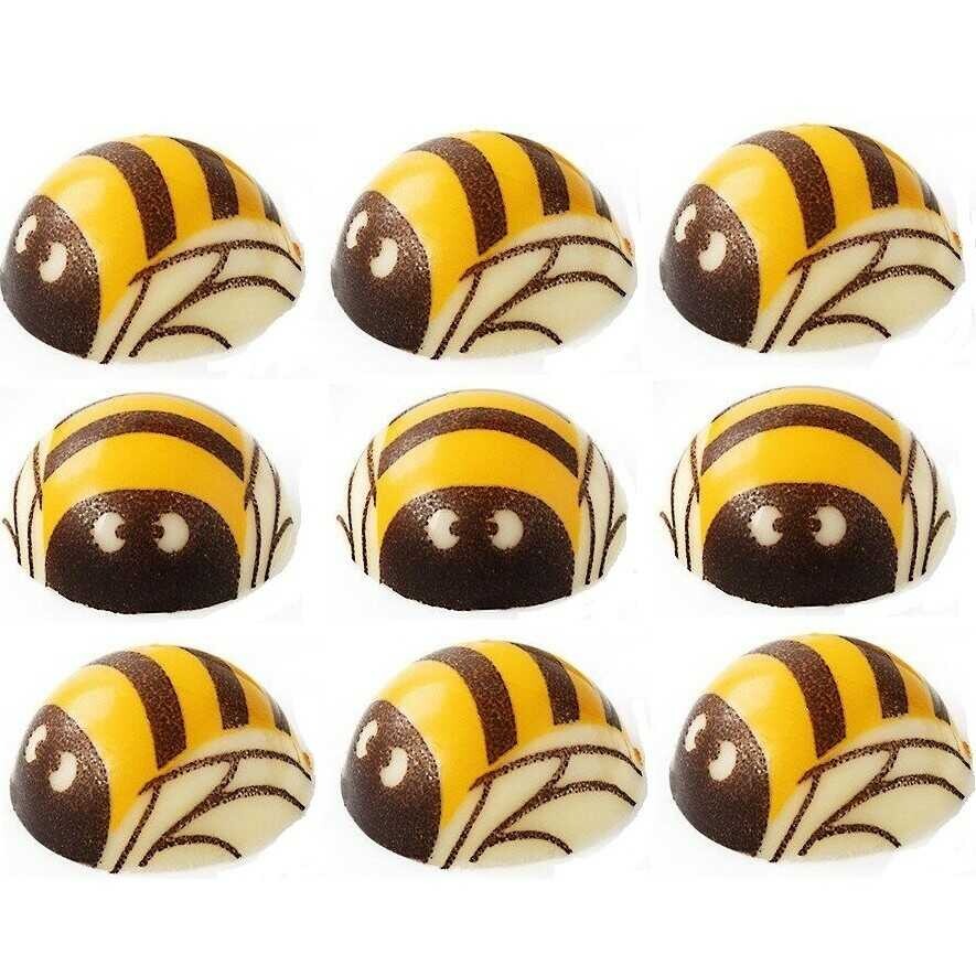 LEMAN DECORATIONS LEMAN Čokoládová dekorace Včelky 9ks Množství v balení: 9 ks