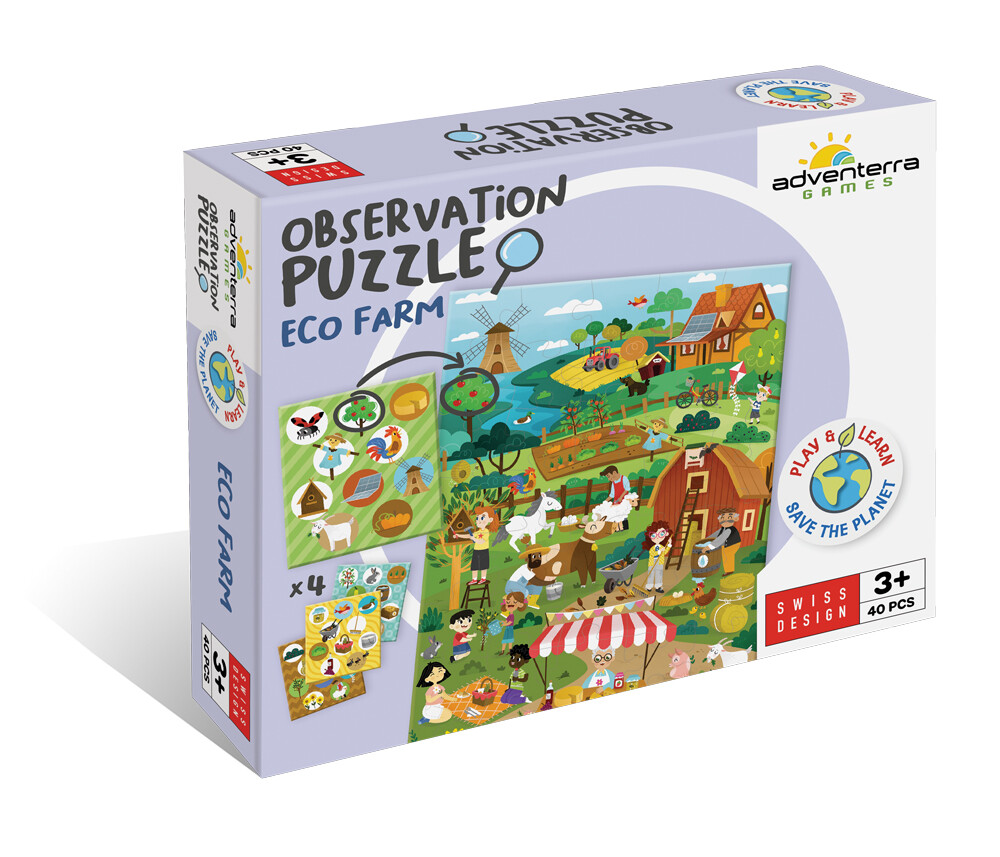 Puzzle - Ekologická farma