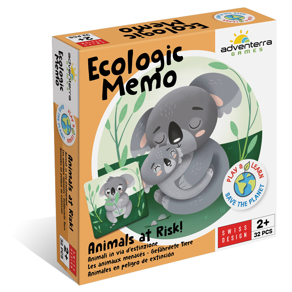 Ekologické pexeso - Zvířata v ohrožení