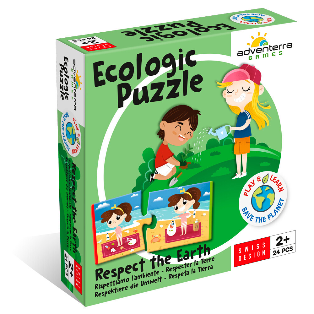 Ekologické puzzle - Respektuj Zemi