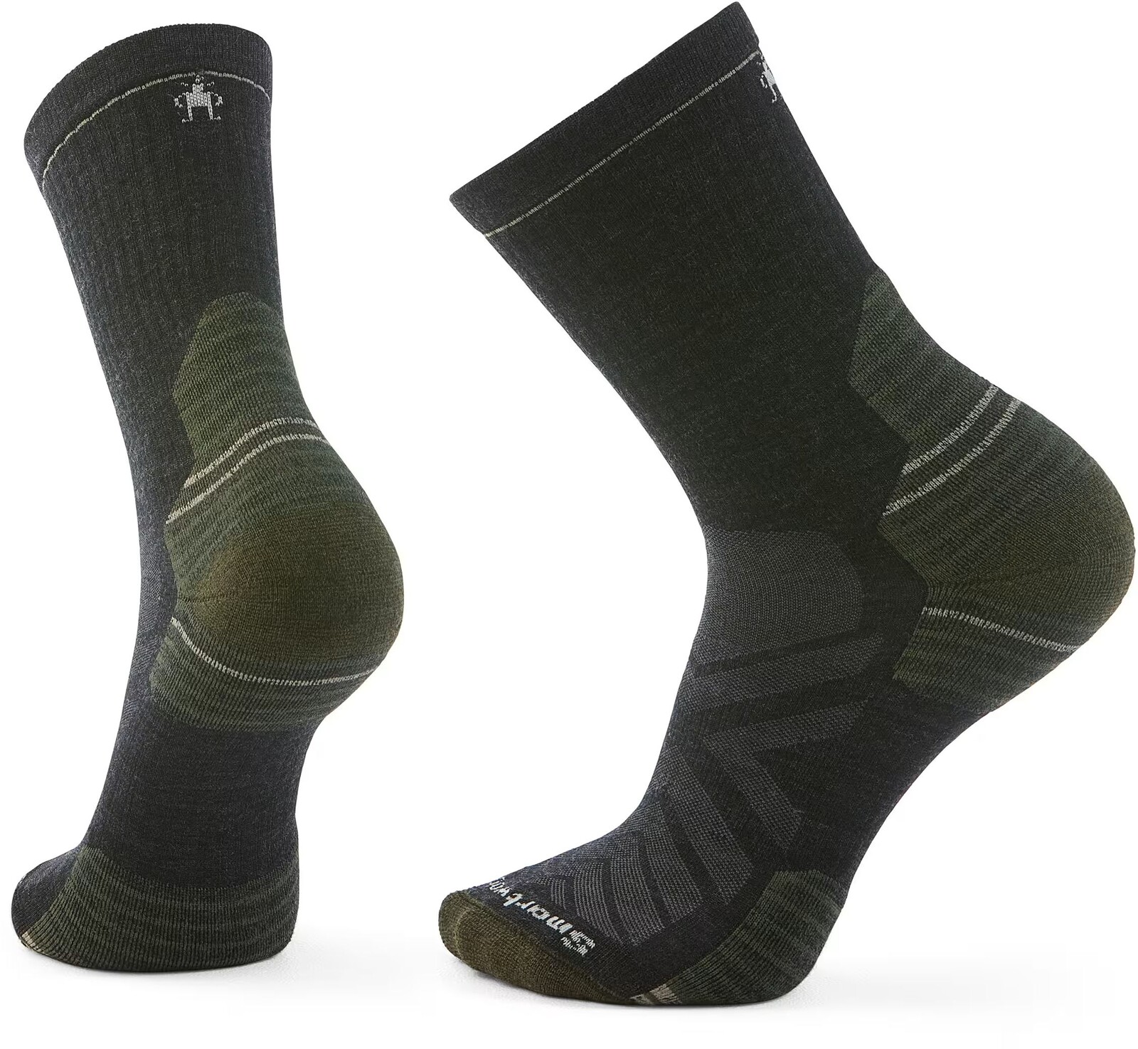 Smartwool HIKE TARGETED CUSHION MID CREW SOCKS charcoal Velikost: XL