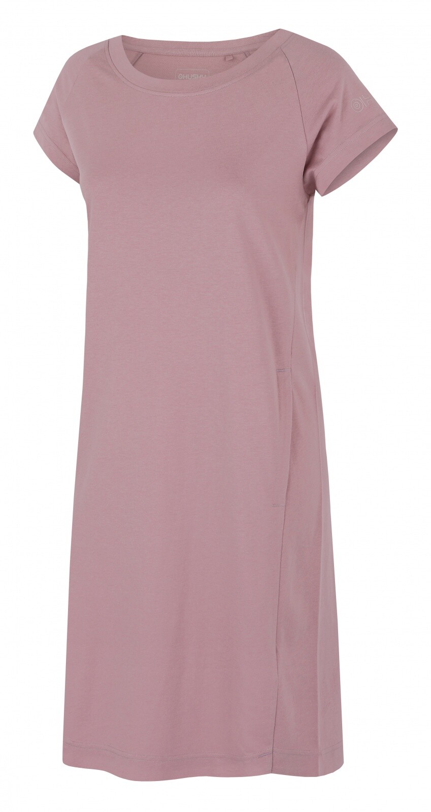 Husky Dámské šaty Dot L faded pink Velikost: XXL